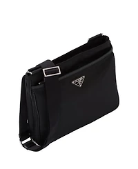 Re-Nylon and Saffiano Shoulder Bag
