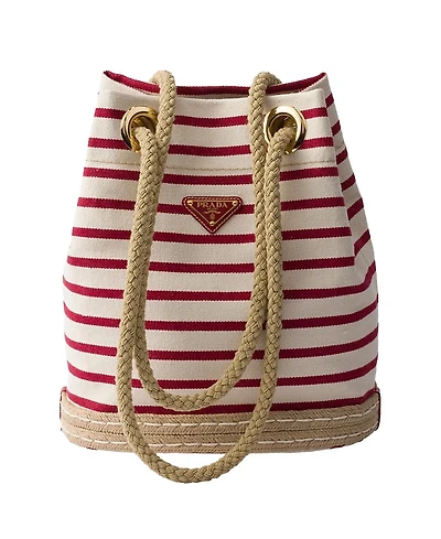 Prada Mariner Small Fabric Bucket Bag