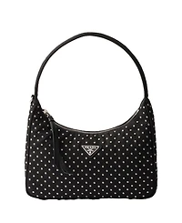 Re-Edition Re-Nylon Mini Bag with Studs