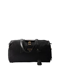 Prada Large Re-Nylon Top-Handle Bag with Padlock