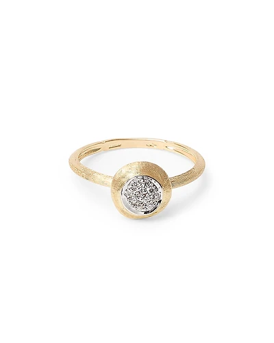Marco Bicego 18K White & Yellow Gold Jaipur Diamond Stackable Ring