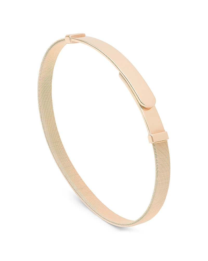 Marco Bicego 18K Rose Gold Masai Coil Bangle Bracelet