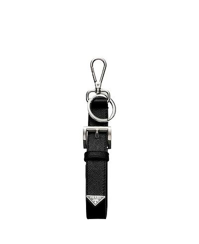 Prada Saffiano Leather Key Ring