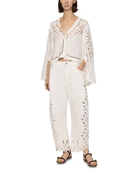 Cavina High Rise Jeans White