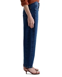Hattie High Rise Cropped Barrel Jeans VP Dynasty