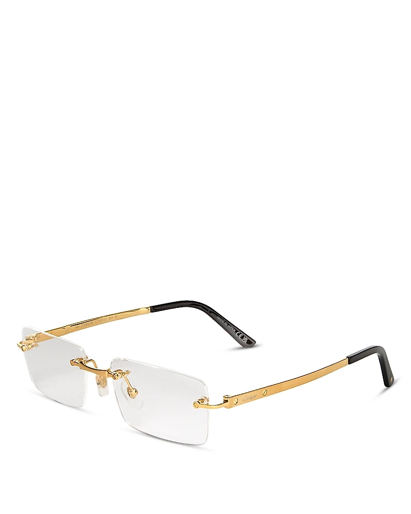 Cartier Rectangle Glasses, 55mm