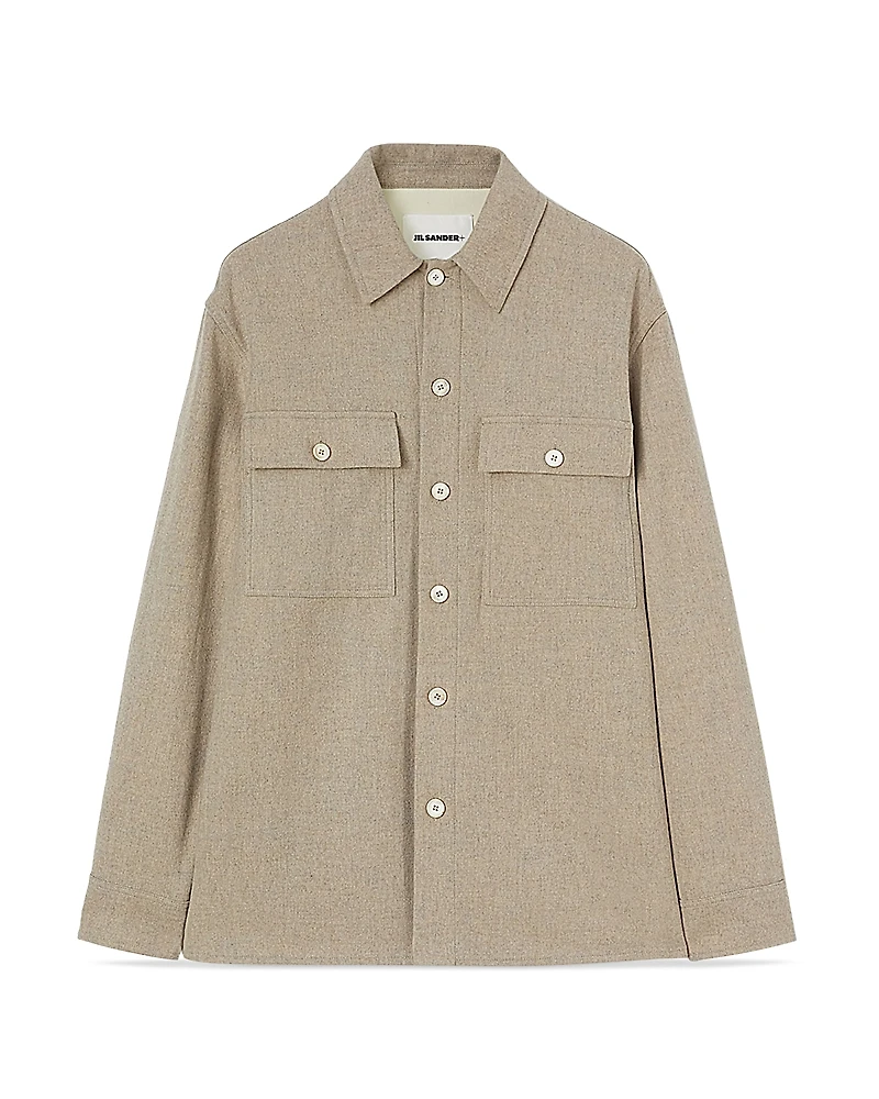 Jil Sander Long Sleeve Button Front Shirt