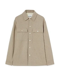 Jil Sander Long Sleeve Button Front Shirt