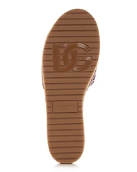 Women's Espadrille Slide Sandals