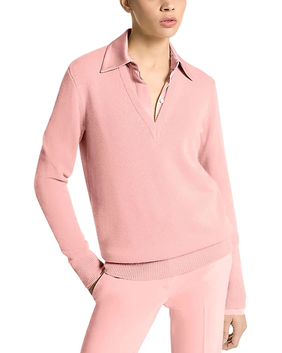 Michael Kors Collection Cashmere V Neck Sweater