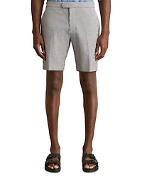 Pinstripe Seersucker 9.1" Shorts