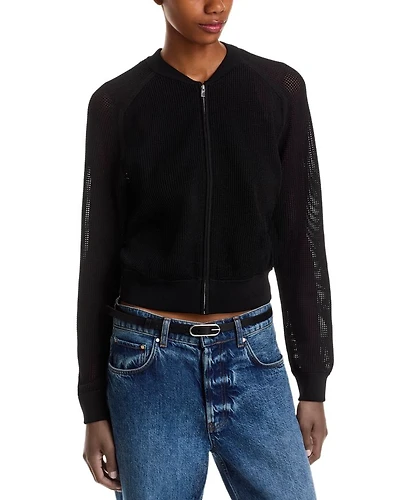 Crewneck Cardigan Sweater