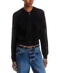 Crewneck Cardigan Sweater