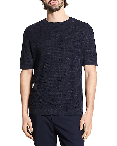 Theory Kolben Linen Tee
