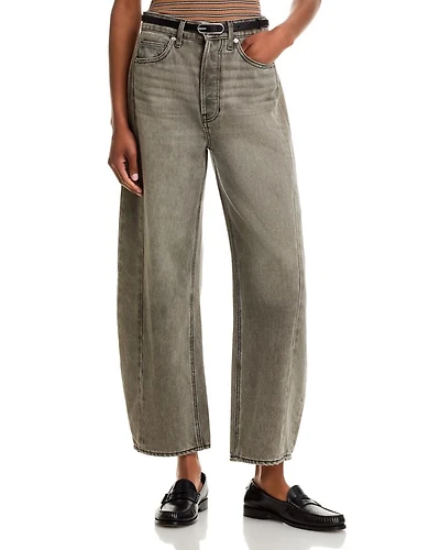 Ryder High Rise Barrel Jeans Volcanic Dust