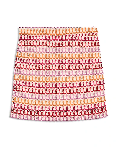 Vero Moda Tina Crochet High Waist Skirt