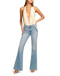 Helena Flare Jeans Light Wash