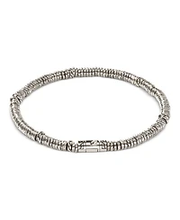 Sterling Silver Heishi Bracelet