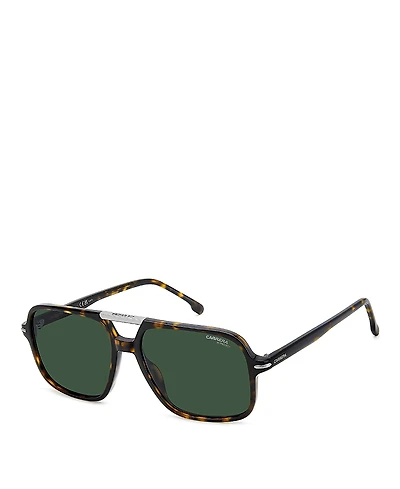 Carrera Rectangle Sunglasses, 57mm
