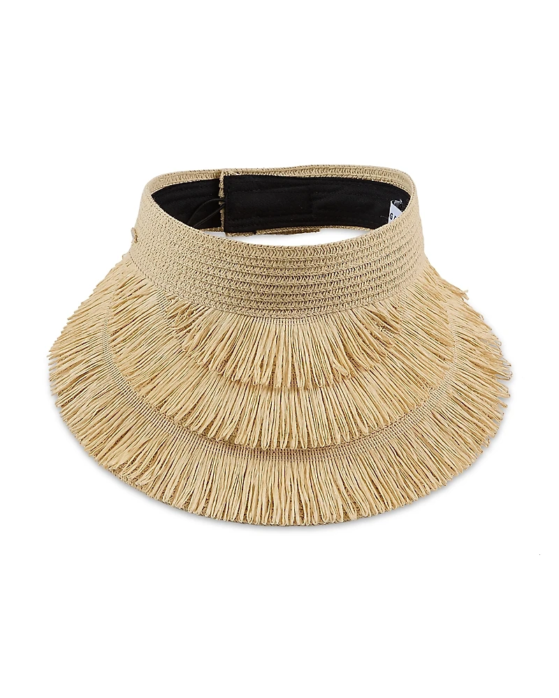 Eugenia Kim Lexi Fringed Visor