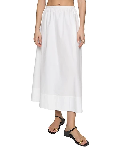 Rebecca Minkoff Meg Gathered Midi Skirt