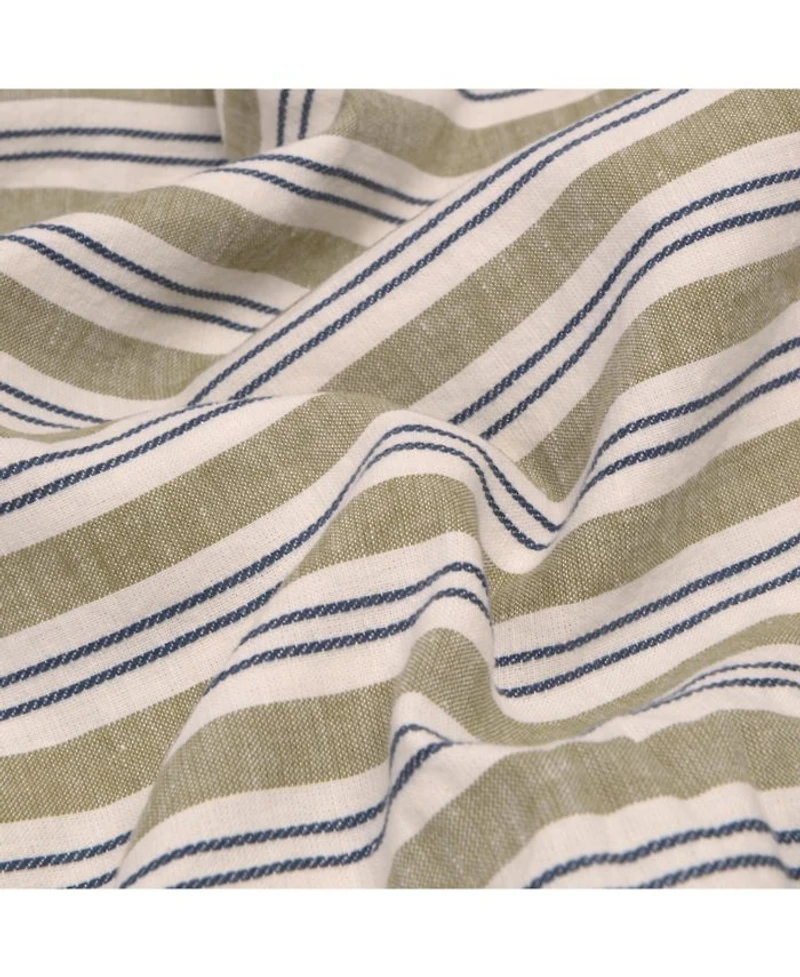 Sommerley Stripe Pillowcase Pair Linen Blend