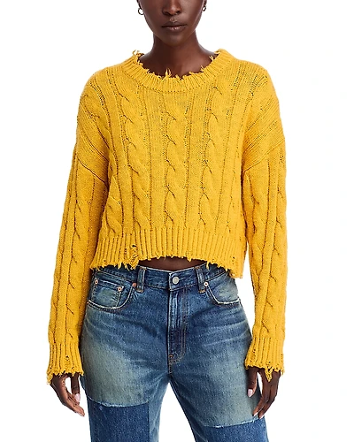 Denimist Boxy Cable Sweater