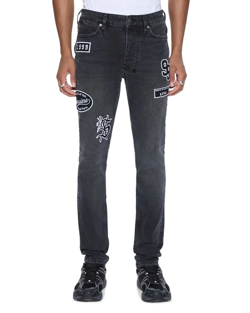 Van Winkle Roadhouse Skinny Jeans Black