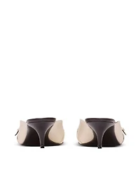 Women's Sync Leather Mules with Pointed Toe