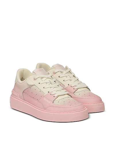 Balmain Women's B-Court Flip Leather Trainers