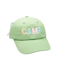 Girls' CAMP Bow Baseball Hat - Little Kid