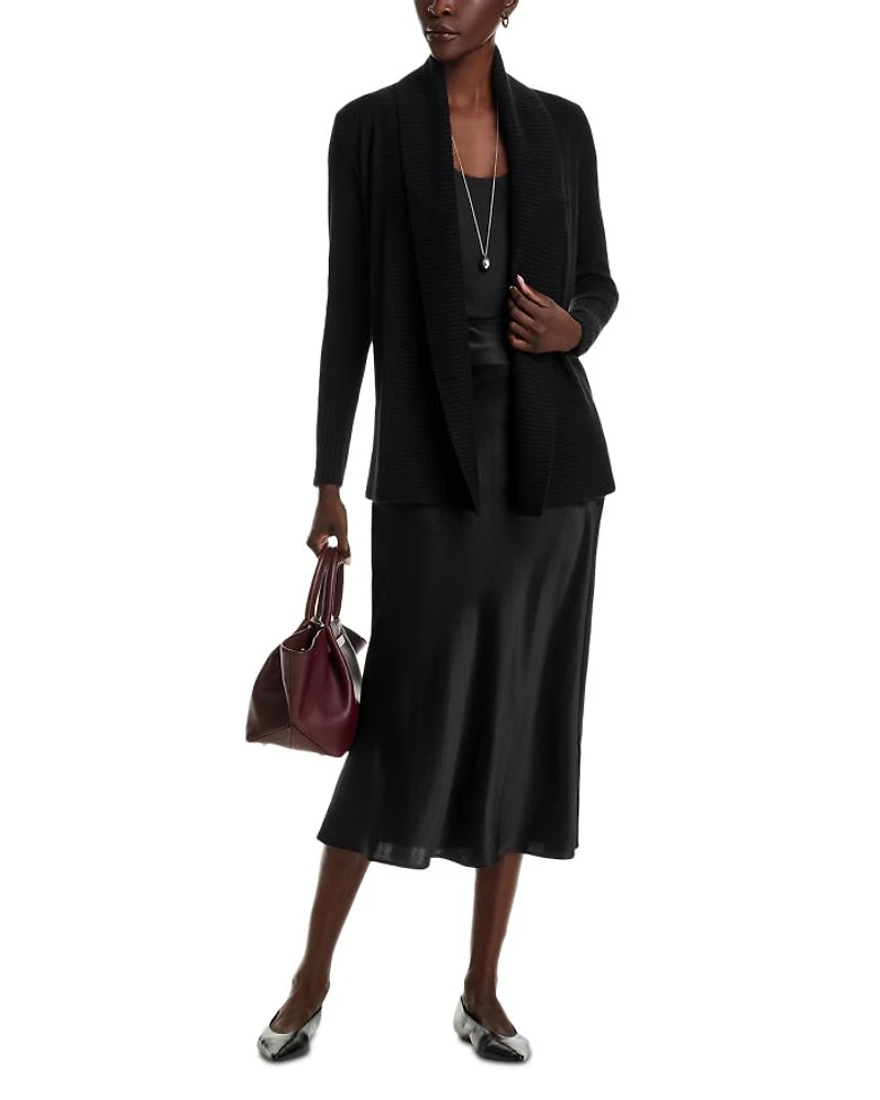 Shawl-Collar Cashmere Cardigan - Exclusive