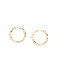 Allsaints Rope Chain Hoop Earrings