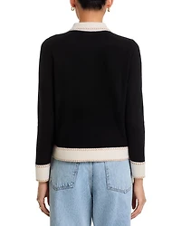Contrast Trim Cardigan - Exclusive