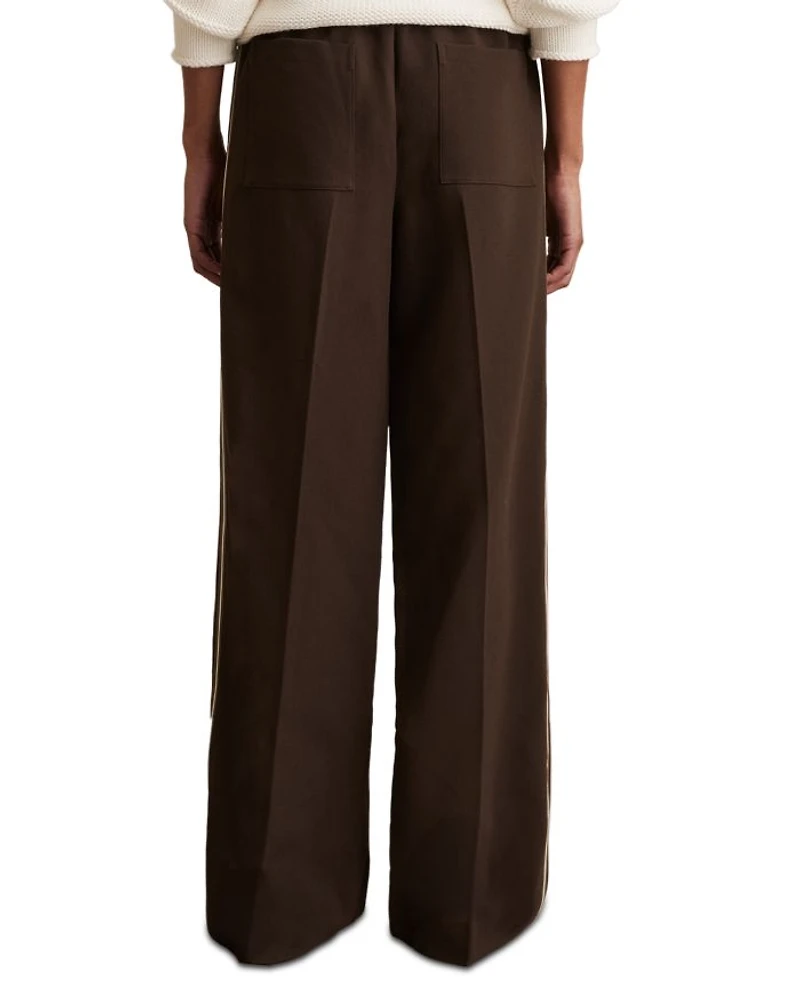 Robyn Side Stripe Wide Leg Pants