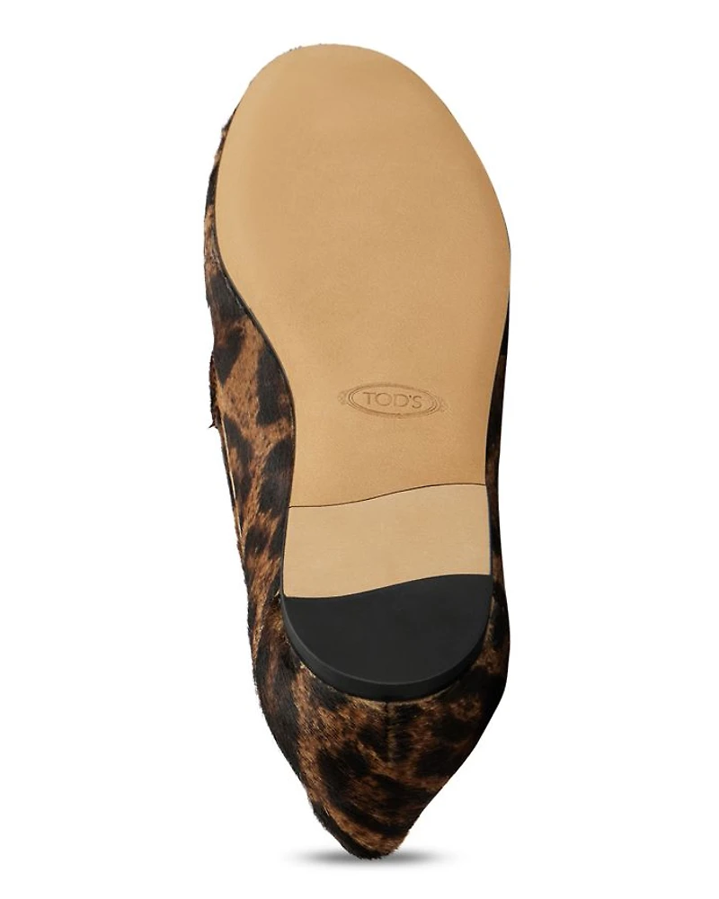 Women's Pony Effect Loafers