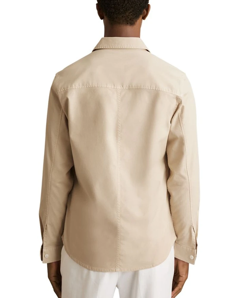 Twill Twin Pocket Oversized Shirt