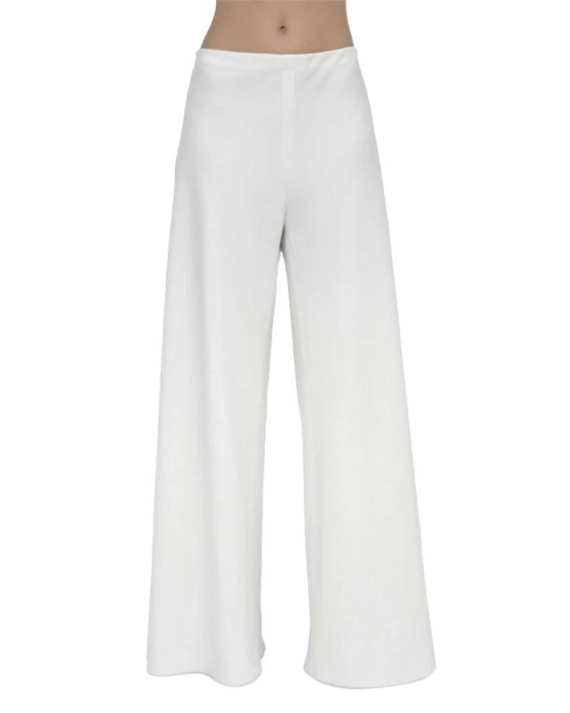 Bias Cut Wide Leg Pants