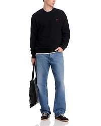 Regular Fit Red Ami De Coeur Sweatshirt