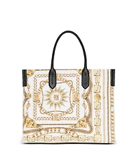 B-Army Medium Tote Bag Printed Canvas