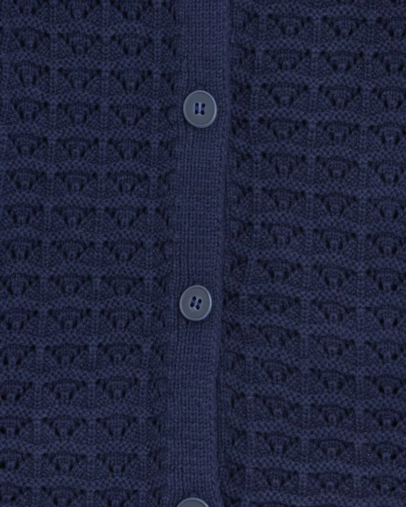 Girl's Crotchet Cardigan - Little Kid, Big Kid Exclusive