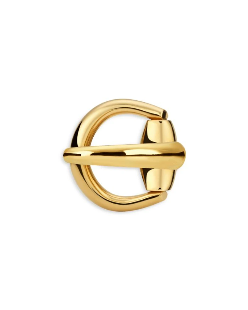 18K Yellow Gold Horsebit Ring