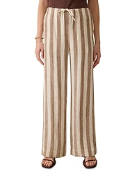 Faherty Palma Linen Drawstring Pants
