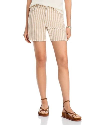 rag & bone Kaia Stripe High Rise Shorts
