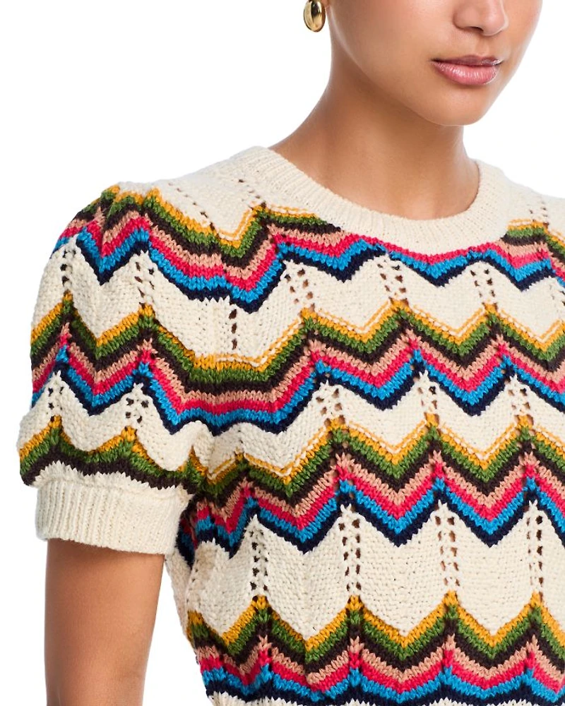 The Powder Puff Chevron Sweater