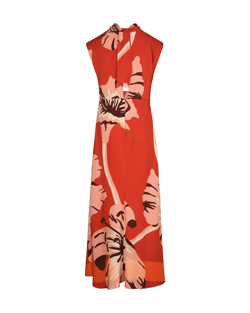 Al Son De Las Astromelias Midi Dress