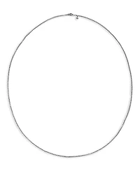John Hardy Sterling Silver Classic Chain Box Chain Necklace