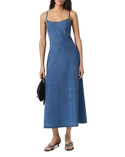 rag & bone Miramar Melody Denim Slip Dress