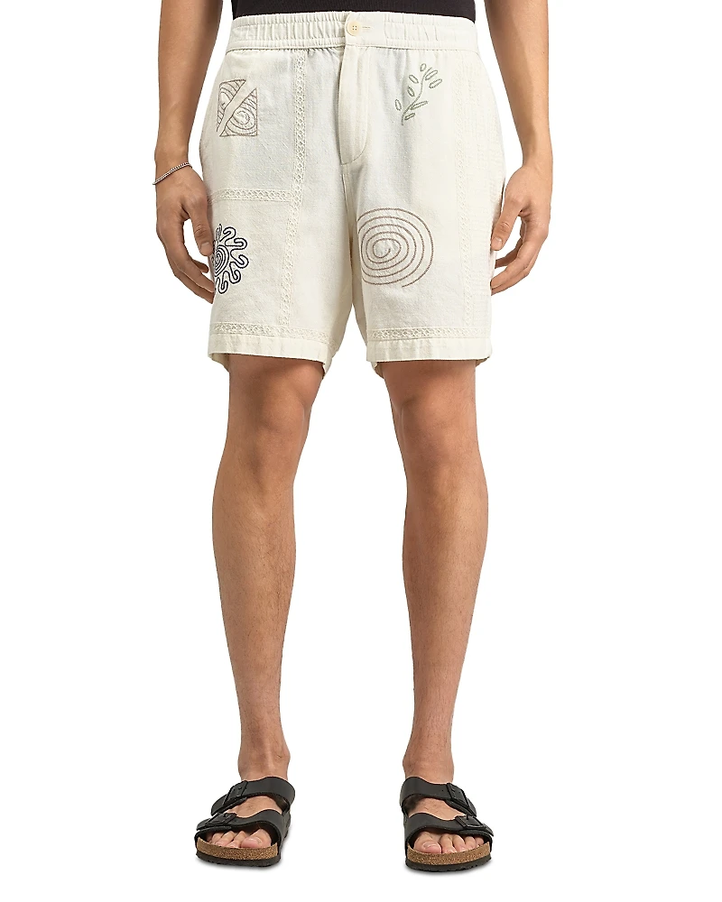 Wax London Kurt Printed 7.28 Shorts