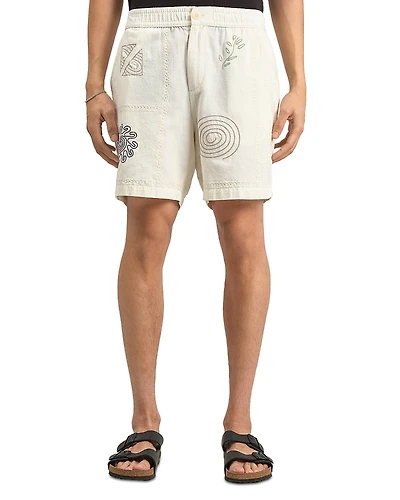 Wax London Kurt Printed 7.28 Shorts